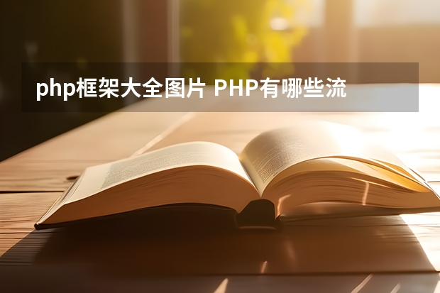 php框架大全图片 PHP有哪些流行的框架