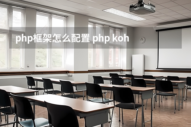 php框架怎么配置 php kohana 框架下载下来后如何配置啊？在线等。。。