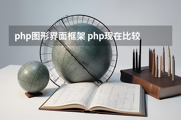 php图形界面框架 php现在比较热门实用的框架有哪些？