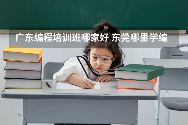 广东编程培训班哪家好 东莞哪里学编程最好