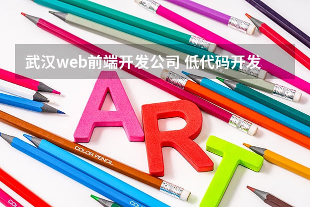 武汉web前端开发公司 低代码开发平台有哪些特点？