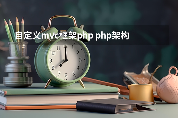 自定义mvc框架php php架构,mvc开发模式,php程序员工作~