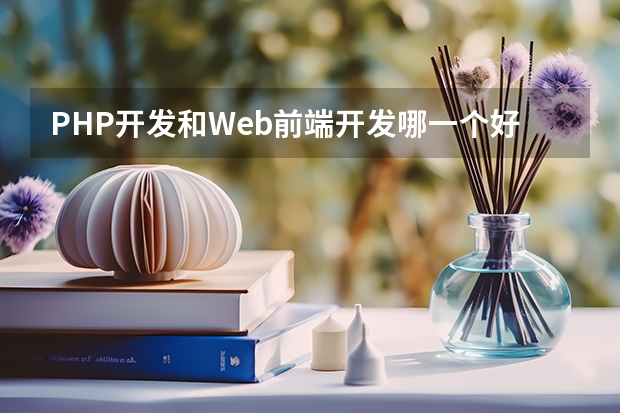 PHP开发和Web前端开发哪一个好学呢，求给点建议