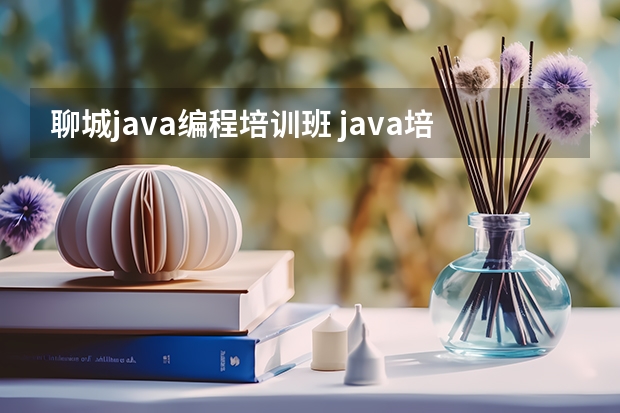 聊城java编程培训班 java培训哪里比较好?